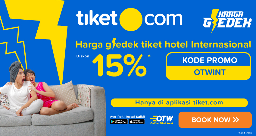 Promo tiket pesawat tiket.com